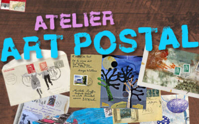 Atelier Art postal aux Petites Cantines de Metz le 12 octobre
