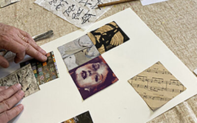 Collages créatifs à l’atelier Capanna le 24 octobre